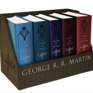EUC Game Of Thrones Leather Box Set